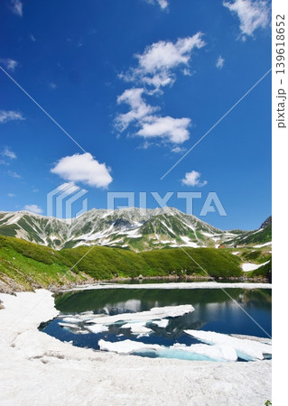 絶景の立山アルパイン 夏景色 絶景の立山アルパイン 夏景色 139618652