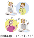 電話応対をする女性 139619357