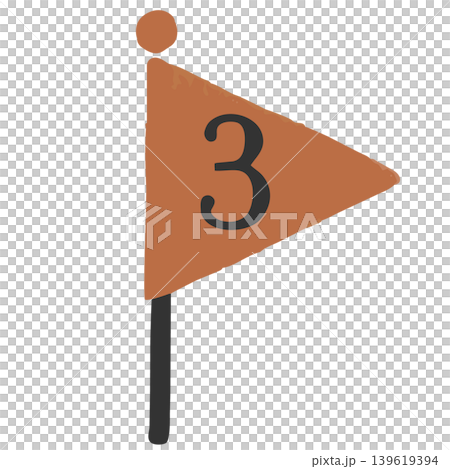 Third place flag: Triangle Third place flag: Triangle 139619394