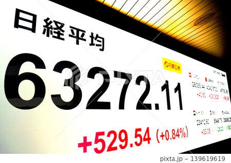 日本の東京都市景観初6万3000円台・6万3272円11銭株価/終値で史上最高値を更新 日本の東京都市景観初6万3000円台・6万3272円11銭株価/終値で史上最高値を更新 139619619