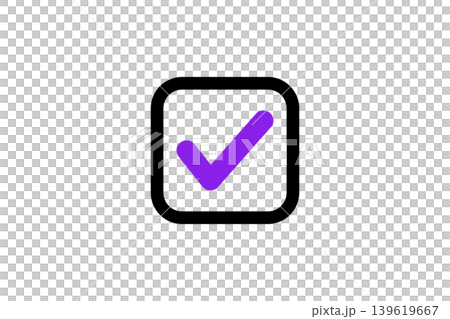 Checkmark Icon Inside Rounded Checkbox Symbolizing Approval, Success And Confirmation Checkmark Icon Inside Rounded Checkbox Symbolizing Approval, Success And Confirmation 139619667