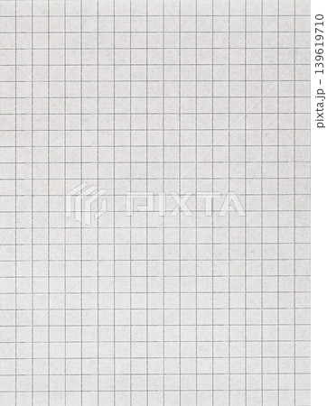 Seamless notebook grid pattern on white paper sheet, ideal for architectural plans, engineering Seamless notebook grid pattern on white paper sheet, ideal for architectural plans, engineering 139619710