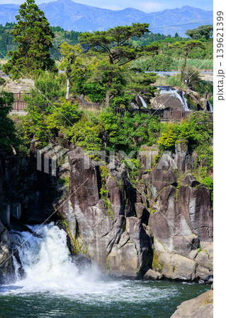 曽木の滝　新展望所から望遠で狙う別角度の絶景フォト 139621399