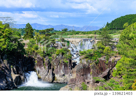 曽木の滝　新展望所から望遠で狙う別角度の絶景フォト 139621403