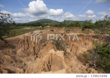 THAILAND SA KAEO LALU ROCK FORMATIONS 139621698