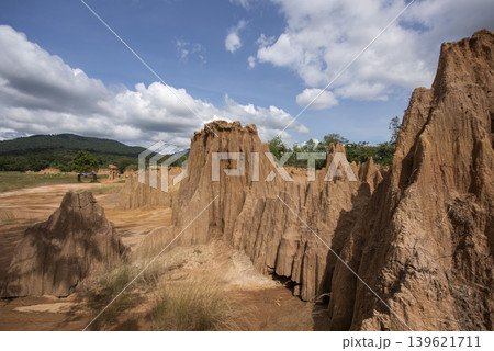THAILAND SA KAEO LALU ROCK FORMATIONS 139621711