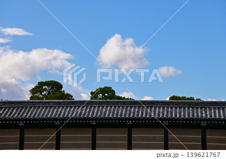 The inside of nijo jo castle, Kyoto, Japan. World Heritage Site. Major tourist attraction in Kansai region in Japan. Japan famous historic architecture. Building exterior and nature scene. The inside of nijo jo castle, Kyoto, Japan. World Heritage Site. Major tourist attraction in Kansai region in Japan. Japan famous historic architecture. Building exterior and nature scene. 139621767