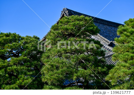 The inside of nijo jo castle, Kyoto, Japan. World Heritage Site. Major tourist attraction in Kansai region in Japan. Japan famous historic architecture. Building exterior and nature scene. The inside of nijo jo castle, Kyoto, Japan. World Heritage Site. Major tourist attraction in Kansai region in Japan. Japan famous historic architecture. Building exterior and nature scene. 139621777