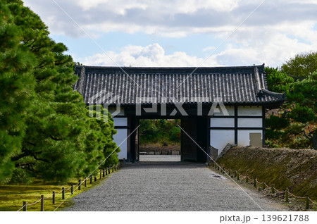 The inside of nijo jo castle, Kyoto, Japan. World Heritage Site. Major tourist attraction in Kansai region in Japan. Japan famous historic architecture. Building exterior and nature scene. The inside of nijo jo castle, Kyoto, Japan. World Heritage Site. Major tourist attraction in Kansai region in Japan. Japan famous historic architecture. Building exterior and nature scene. 139621788