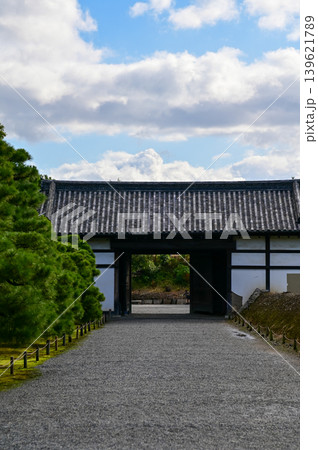 The inside of nijo jo castle, Kyoto, Japan. World Heritage Site. Major tourist attraction in Kansai region in Japan. Japan famous historic architecture. Building exterior and nature scene. The inside of nijo jo castle, Kyoto, Japan. World Heritage Site. Major tourist attraction in Kansai region in Japan. Japan famous historic architecture. Building exterior and nature scene. 139621789