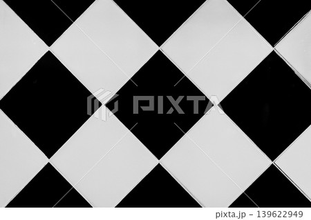 White dark black mosaic ceramic tile abstract pattern interior surface floor texture backdrop wall background White dark black mosaic ceramic tile abstract pattern interior surface floor texture backdrop wall background 139622949