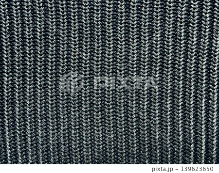 black white ribbed knit fabric macro closeup reveals intricate vertical zigzag yarn texture cozy monochrome pattern black white ribbed knit fabric macro closeup reveals intricate vertical zigzag yarn texture cozy monochrome pattern 139623650