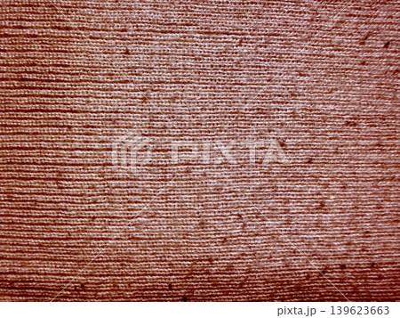 terracotta ribbed knit fabric macro texture with horizontal ridges and warm earthy organic details terracotta ribbed knit fabric macro texture with horizontal ridges and warm earthy organic details 139623663