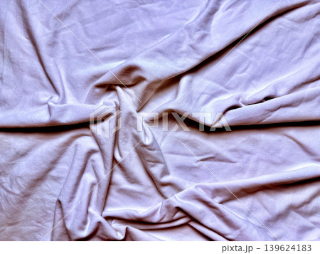 crumpled white fabric with twisted intricate folds soft sensual shadows creating serene minimalist texture closeup crumpled white fabric with twisted intricate folds soft sensual shadows creating serene minimalist texture closeup 139624183