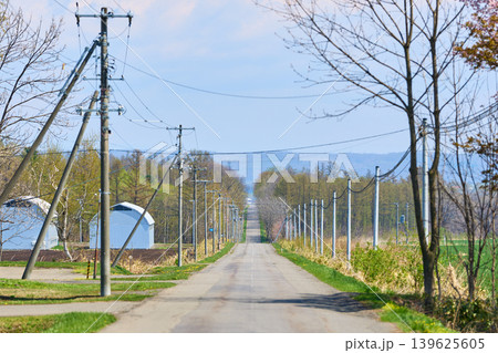 北海道の直線道路 北海道の直線道路 139625605
