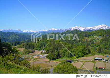 小川村から眺めた北アルプス 小川村から眺めた北アルプス 139625846
