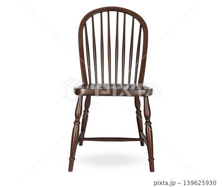 Classic Dark Wood Windsor Spindle Chair Classic Dark Wood Windsor Spindle Chair 139625930
