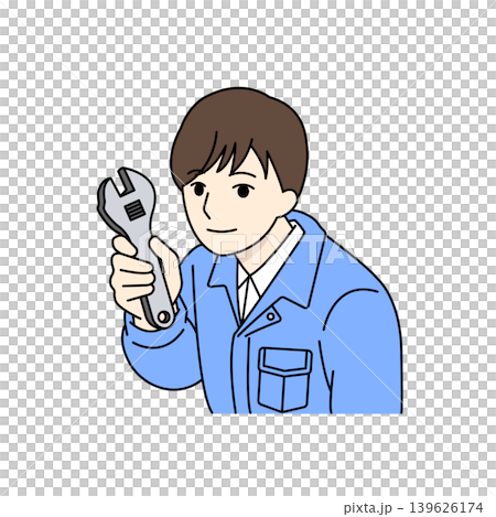 作業員 工具 点検 修理 メンテナンス イラスト 作業員 工具 点検 修理 メンテナンス イラスト 139626174