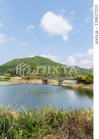 真夏の翠明湖 糀屋ダム 橋 真夏の翠明湖 糀屋ダム 橋 139627333