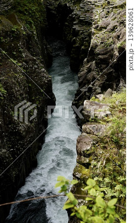 高千穂峡 渓谷 高千穂峡 渓谷 139628061