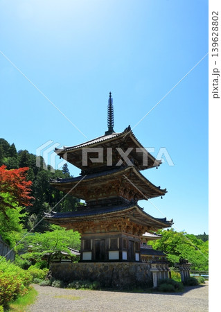 新緑の壷阪寺 新緑の壷阪寺 139628802