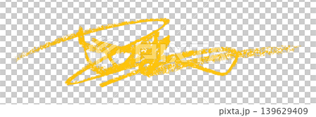 yellow pencil strokes isolated on transparent background yellow pencil strokes isolated on transparent background 139629409