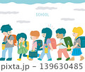 小学生の列 139630485