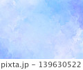 青の水彩テクスチャ背景素材 139630522