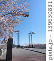 「さくら橋」の桜が満開(山口県田布施町) 139630831