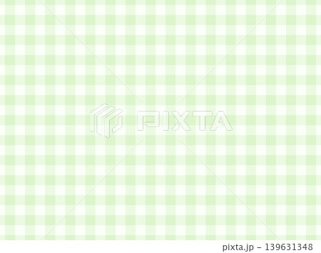 グリーンのギンガムチェック グリーンのギンガムチェック 139631348