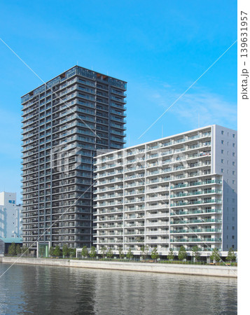 品川ふ頭橋より望む運河周辺　 都市景観（2026年4月） 139631957