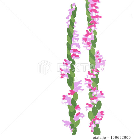 花のイラスト　ネジバナ 139632900