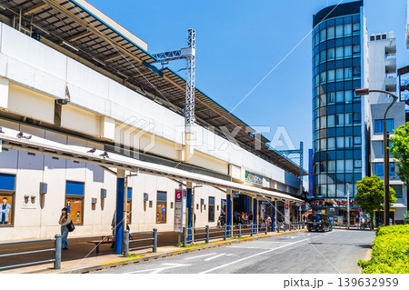 東京の都市風景 高円寺駅南口 駅前風景 東京の都市風景 高円寺駅南口 駅前風景 139632959