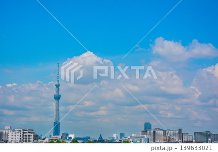 スカイツリーの見える風景 スカイツリーの見える風景 139633021