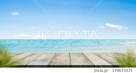 Nature Summer Travel Background, Cement Table on Sea Blue Sky, Top Deck Mockup Product Beauty Cosmetic Presentation, Stage on Water Island at Coast Backdrop Tourism Relax Vacation,Tropical Ocean Nature Summer Travel Background, Cement Table on Sea Blue Sky, Top Deck Mockup Product Beauty Cosmetic Presentation, Stage on Water Island at Coast Backdrop Tourism Relax Vacation,Tropical Ocean 139633075