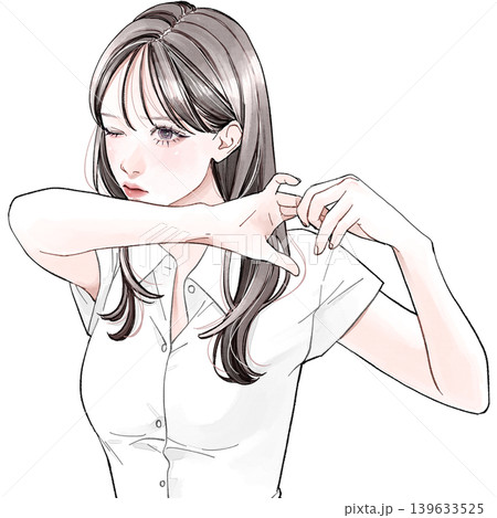 ストレッチしている女性 ストレッチしている女性 139633525