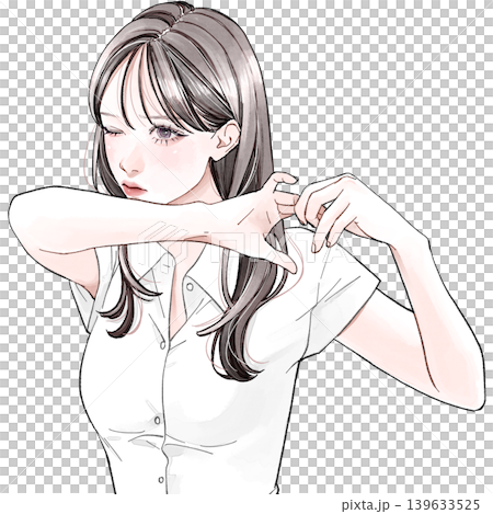 ストレッチしている女性 ストレッチしている女性 139633525