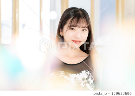 休憩する日本人バレリーナ 休憩する日本人バレリーナ 139633696