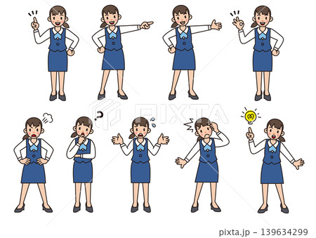 女性事務員01 女性事務員01 139634299