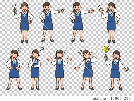 女性事務員01 女性事務員01 139634299