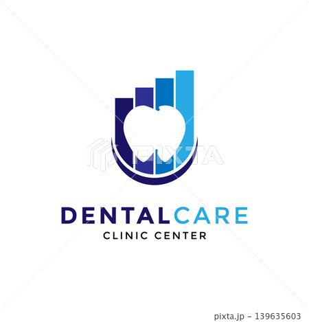 Vector dental care clinic center logo design template Vector dental care clinic center logo design template 139635603