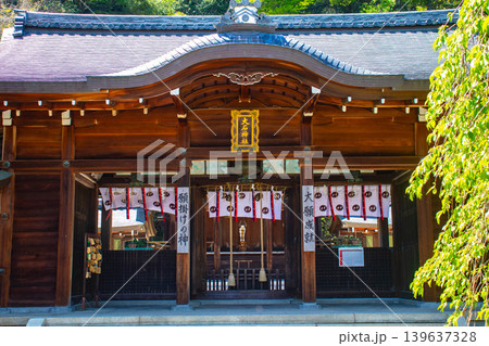 【京都風景】大石神社 大願成就のご利益のある願掛けの神様 139637328