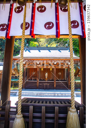 【京都風景】大石神社 大願成就のご利益のある願掛けの神様 139637342