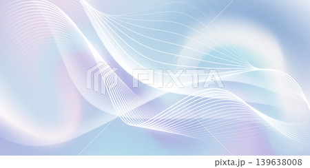 Abstract liquid wave background. Modern design vector illustration. 139638008