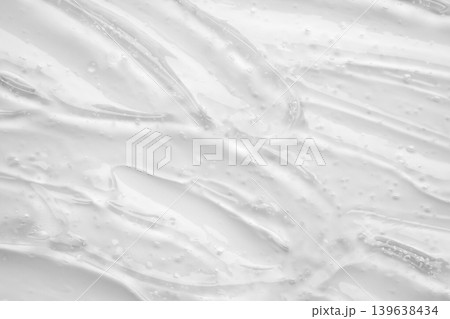 Transparent clear liquid serum gel cosmetic texture background 139638434