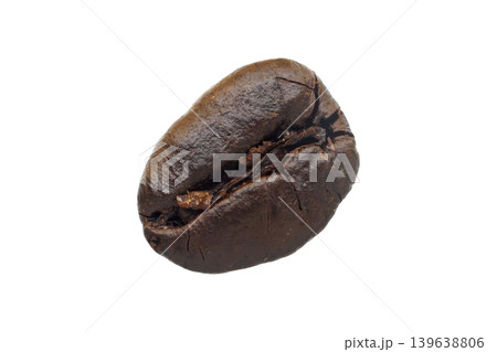 coffee bean isolated on white background 139638806