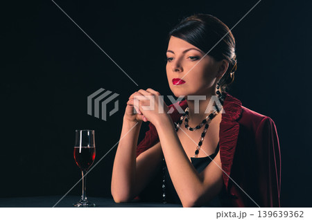 woman and wine woman and wine 139639362