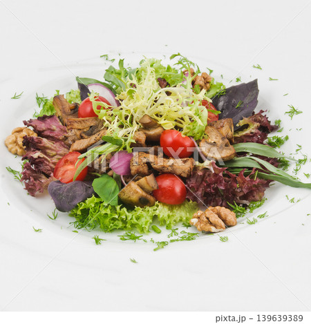 Portion of georgian salad Portion of georgian salad 139639389
