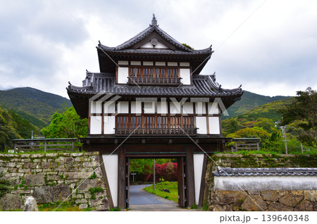 対馬 金石城 大手門 対馬 金石城 大手門 139640348