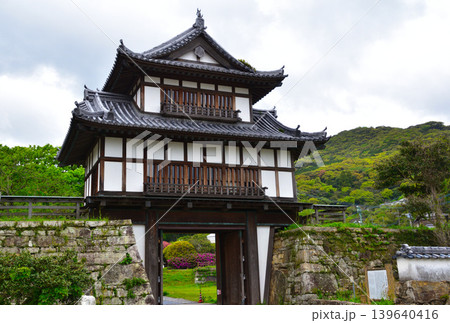 対馬　金石城　大手門 139640416